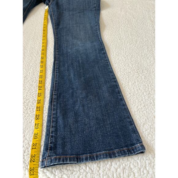Levi's 515 Jeans Women's Boot Cut Med Wash Denim Stretch Size 14 Long/Curvy - Picture 4 of 9